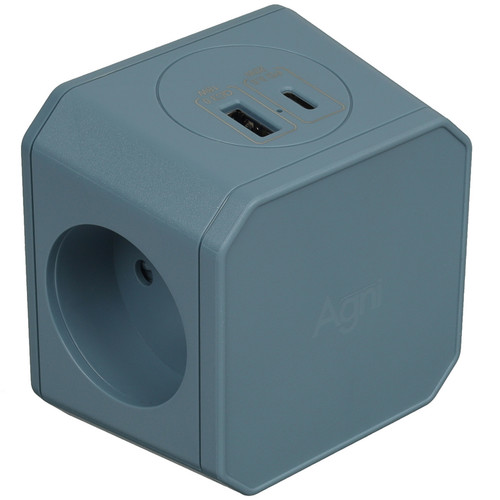 Купить Разветвитель AGNI TP-WJ2U3E-blue синий  9354085. Характеристики, отзывы и цены в Донецке