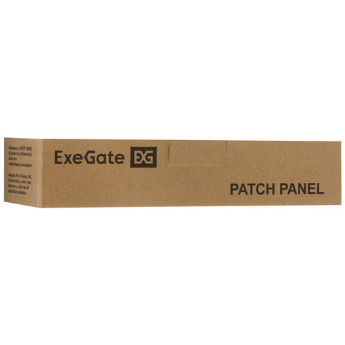 Купить Патч-панель ExeGate EPPW-12-8P8C-C5e-FR  8187790. Характеристики, отзывы и цены в Донецке