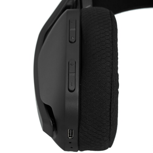 Купить Беспроводные/проводные наушники Music Public Kingdom HS100W черный 2025  5641597. Характеристики, отзывы и цены в Донецке