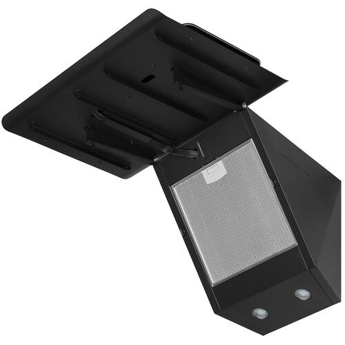 Купить Вытяжка наклонная KRONA URAN 600 DN BLACK 4S серый/черный  9046666. Характеристики, отзывы и цены в Донецке