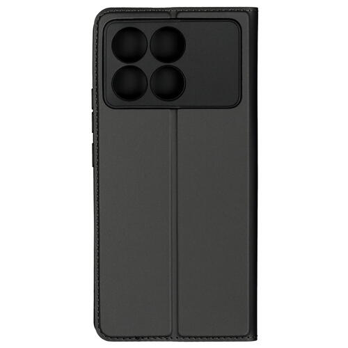 Купить Чехол-книжка  BoraSCO для POCO F6 Pro черный  5463278. Характеристики, отзывы и цены в Донецке