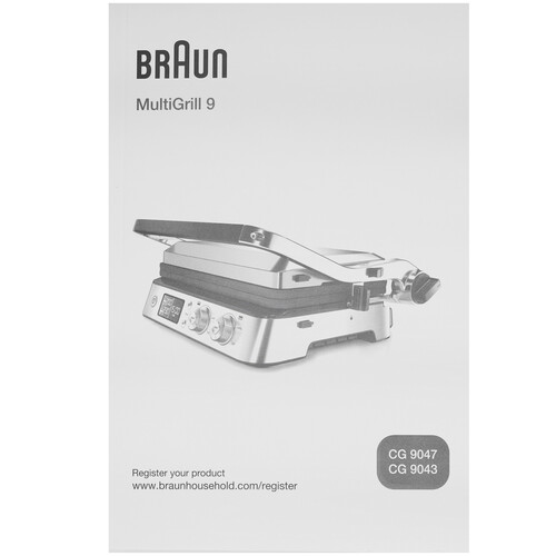 Купить Гриль Braun CG9043 серебристый  5624172. Характеристики, отзывы и цены в Донецке