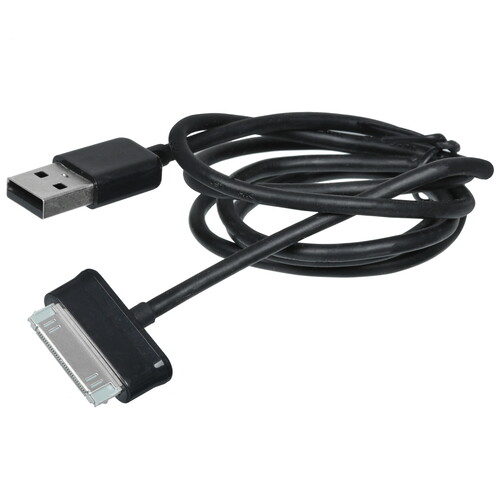 Купить Кабель круглый Aceline 30-pin Samsung - USB 2.0 Type-A черный 1 м  9083929. Характеристики, отзывы и цены в Донецке