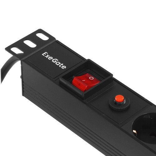 Купить Блок розеток ExeGate ServerPro PDU-19H606 Al-6S-EU2CU-SW-O  8184990. Характеристики, отзывы и цены в Донецке