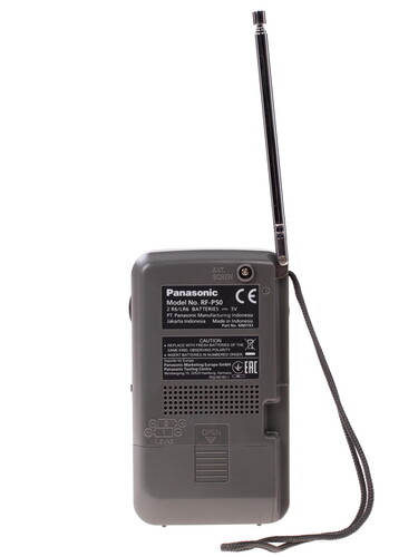 Купить Радиоприемник Panasonic RF-P50EG9-S серебристый  1030156. Характеристики, отзывы и цены в Донецке