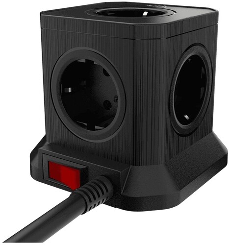 Купить Сетевой фильтр AGNI TP-VE4U5E черный  9289272. Характеристики, отзывы и цены в Донецке