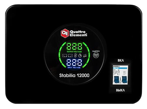 Купить Стабилизатор напряжения Quattro Elementi Stabilia 12000  9115113. Характеристики, отзывы и цены в Донецке
