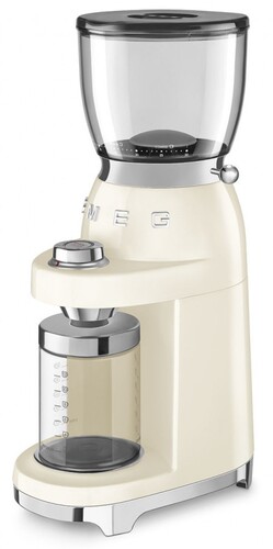 Купить Кофемолка электрическая Smeg CGF11CREU бежевый  5642233. Характеристики, отзывы и цены в Донецке