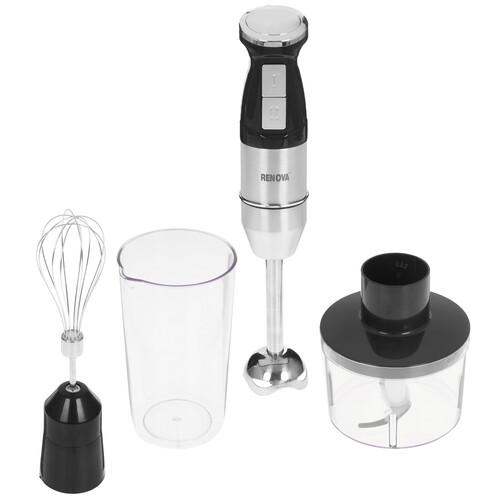 Купить Блендер погружной Renova BS-50K4S1 черный  9207193. Характеристики, отзывы и цены в Донецке