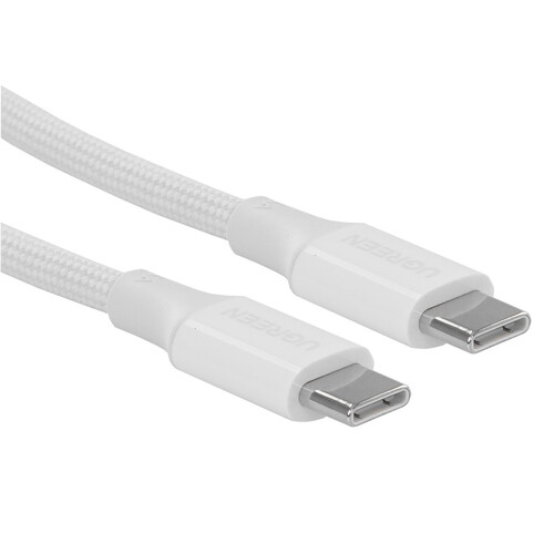 Купить Кабель круглый Ugreen USB Type-C - USB Type-C белый 1.5 м  9155080. Характеристики, отзывы и цены в Донецке