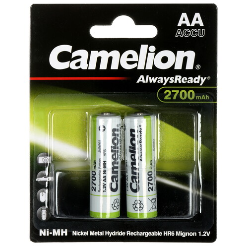 Купить Аккумулятор Camelion Always Ready 2700 мА*ч  9117690. Характеристики, отзывы и цены в Донецке