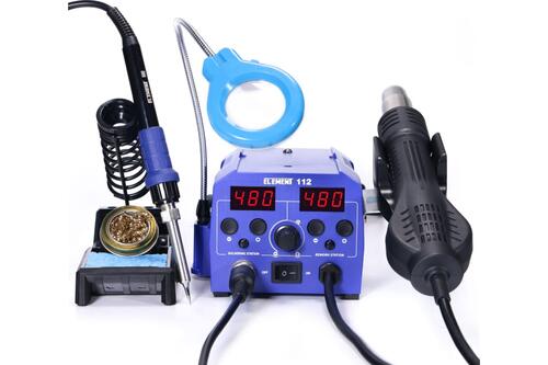 Купить Паяльная станция ELEMENT 112  5454414. Характеристики, отзывы и цены в Донецке