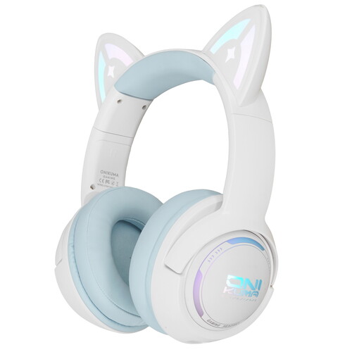 Купить Беспроводные/проводные наушники Onikuma GT838 голубой 2025  5634384. Характеристики, отзывы и цены в Донецке