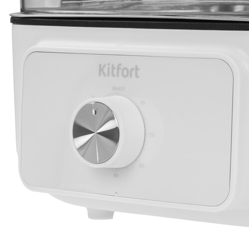 Купить Пароварка Kitfort КТ-6484 белый  9236264. Характеристики, отзывы и цены в Донецке