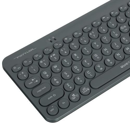 Купить Клавиатура+мышь беспроводная   A4Tech Fstyler FG3300 Air серый  5441319. Характеристики, отзывы и цены в Донецке