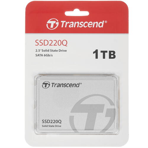 Купить 1000 ГБ 2.5" SATA накопитель Transcend 220Q [TS1TSSD220Q]  4743106. Характеристики, отзывы и цены в Донецке