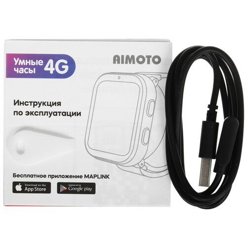 Купить Детские часы Кнопка Жизни Aimoto Fun синий  5478833. Характеристики, отзывы и цены в Донецке