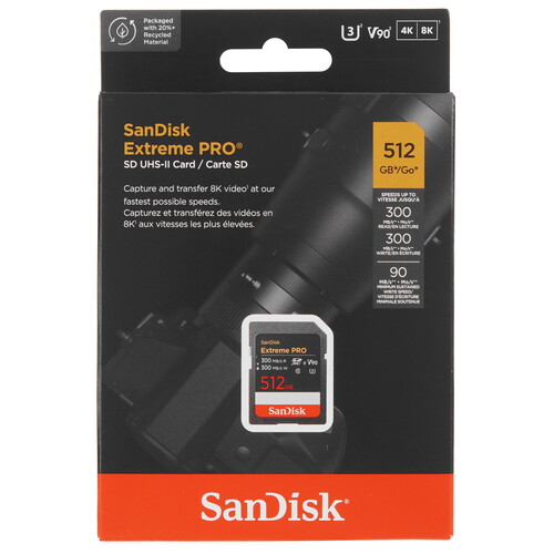 Купить Карта памяти SanDisk Extreme Pro SDXC 512 ГБ [SDSDXDM-512G-GN4IN]  5635959. Характеристики, отзывы и цены в Донецке