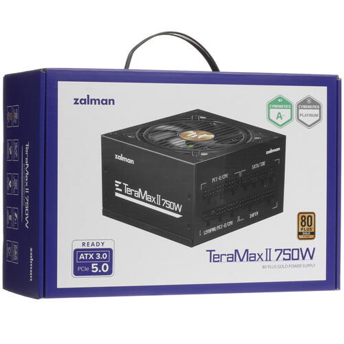 Купить Блок питания ZALMAN TeraMax II 750W  5431606. Характеристики, отзывы и цены в Донецке