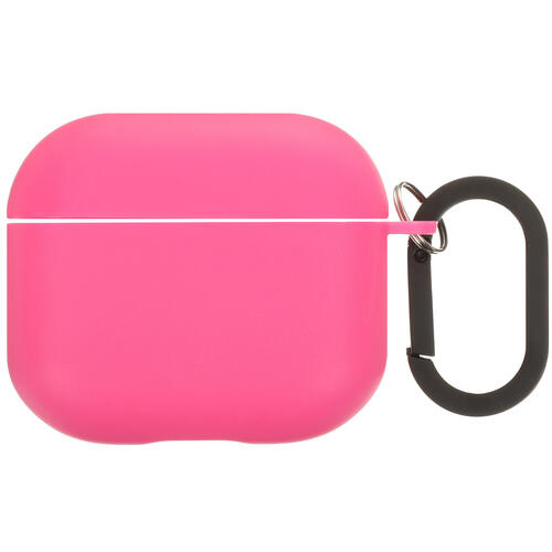 Купить Чехол AirPods 3 Aceline Matt Carabin розовый  5427126. Характеристики, отзывы и цены в Донецке