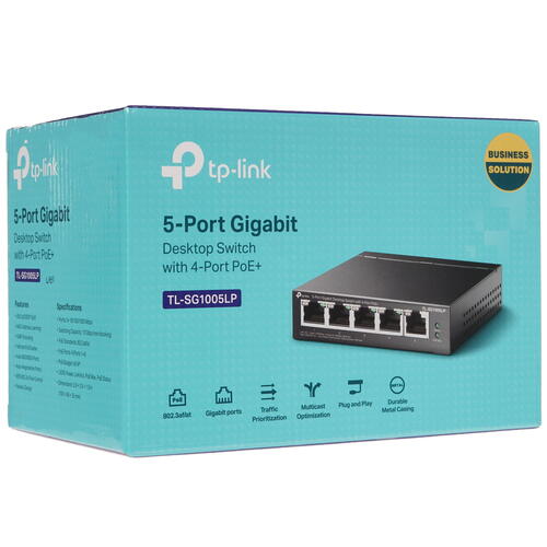 Купить Коммутатор TP-Link TL-SG1005LP  8194194. Характеристики, отзывы и цены в Донецке