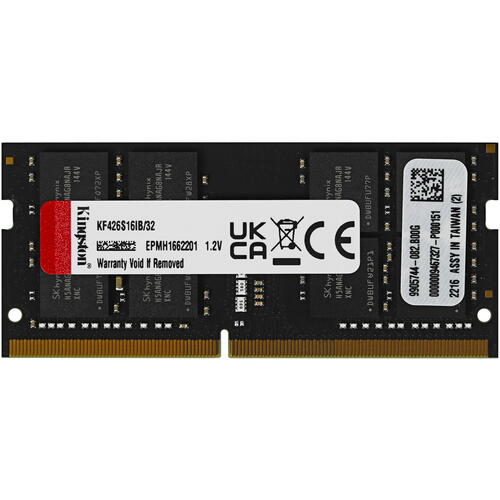 Купить Оперативная память SODIMM Kingston FURY Impact [KF426S16IB/32] 32 ГБ  5053744. Характеристики, отзывы и цены в Донецке