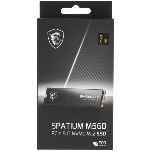 Купить 2000 ГБ M.2 NVMe накопитель MSI SPATIUM M560  5622968. Характеристики, отзывы и цены в Донецке