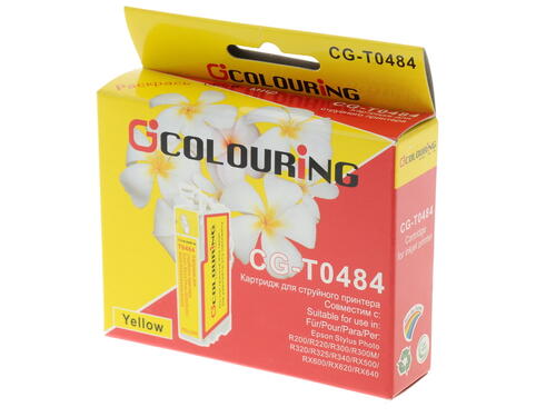 Купить Картридж Colouring CG-T0484 желтый  0010478. Характеристики, отзывы и цены в Донецке