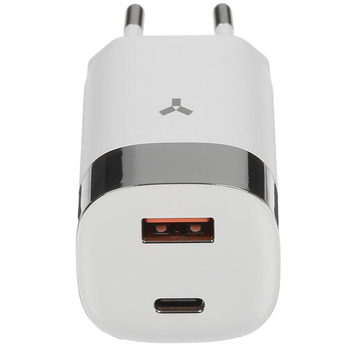 Купить Сетевое зарядное устройство Accesstyle Amethyst 33WCA белый  5074218. Характеристики, отзывы и цены в Донецке