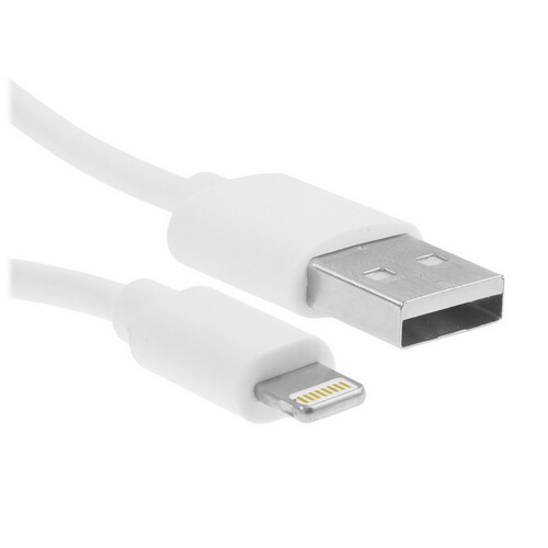Купить Кабель круглый BoraSCO Lightning 8-pin - USB 2.0 Type-A белый 3 м  5614034. Характеристики, отзывы и цены в Донецке