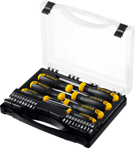 Купить Набор отверток STAYER 25827  9109052. Характеристики, отзывы и цены в Донецке