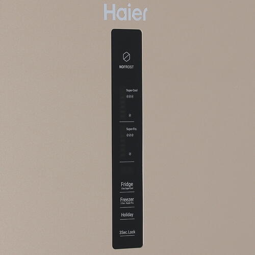 Купить Холодильник с морозильником   Haier CEF537AGG золотистый  4746822. Характеристики, отзывы и цены в Донецке