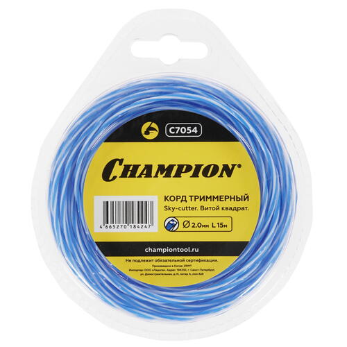 Купить Леска для триммеров Champion Sky-cutter C7054  5099795. Характеристики, отзывы и цены в Донецке