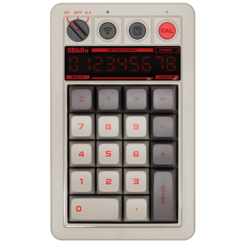 Купить Цифровой блок проводная + беспроводная 8BitDo Retro Mechanical Numpad - N Edition  5465255. Характеристики, отзывы и цены в Донецке