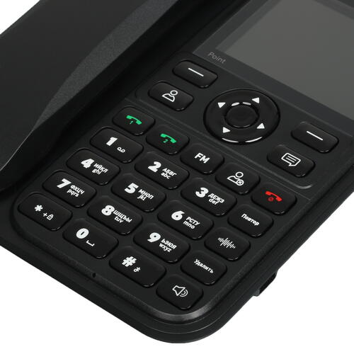Купить Стационарный сотовый телефон BQ 2839 Point черный  5440268. Характеристики, отзывы и цены в Донецке