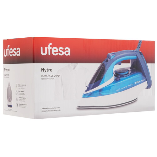 Купить Утюг UFESA NYTRO белый  9140847. Характеристики, отзывы и цены в Донецке