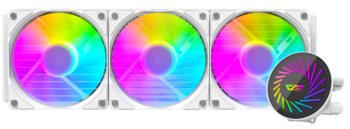 Купить Система охлаждения DarkFlash Radiant DCS 360  белая  5435799. Характеристики, отзывы и цены в Донецке