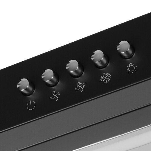 Купить Вытяжка подвесная DEXP SH50-SV0B черный  9279029. Характеристики, отзывы и цены в Донецке