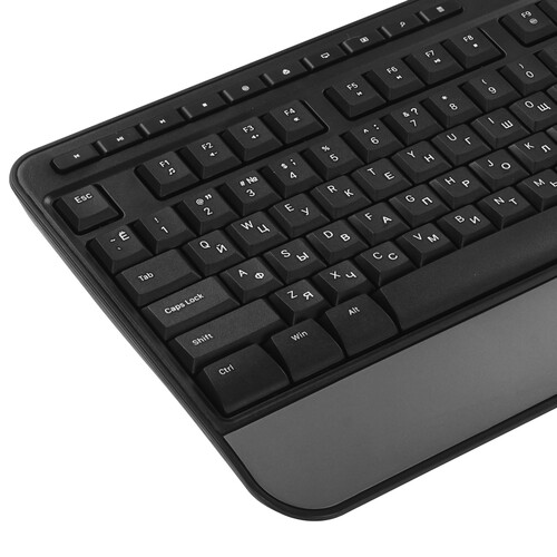 Купить Клавиатура+мышь беспроводная   Oklick S290W черный  5622617. Характеристики, отзывы и цены в Донецке