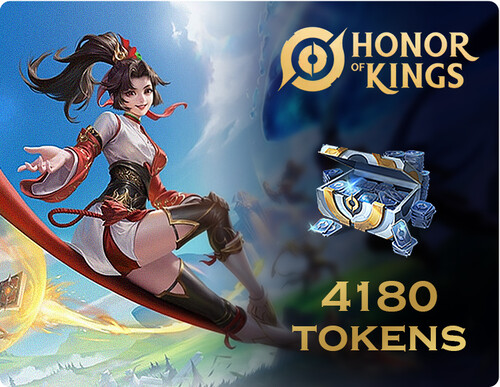 Купить Игровая валюта Honor of Kings  4180 Tokens  5499072. Характеристики, отзывы и цены в Донецке