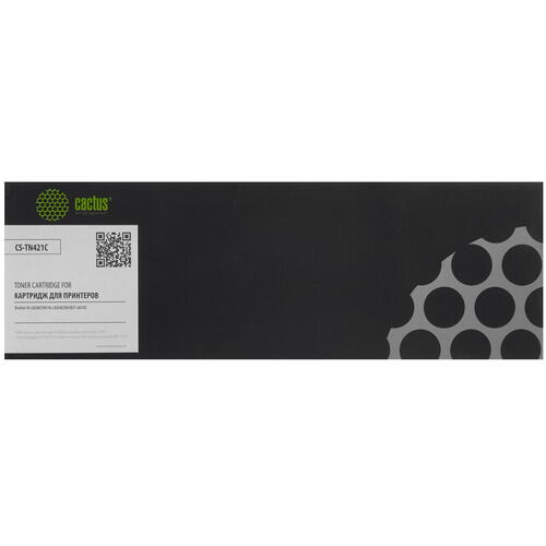Купить Картридж лазерный Cactus CS-TN421C голубой, с чипом  9914001. Характеристики, отзывы и цены в Донецке