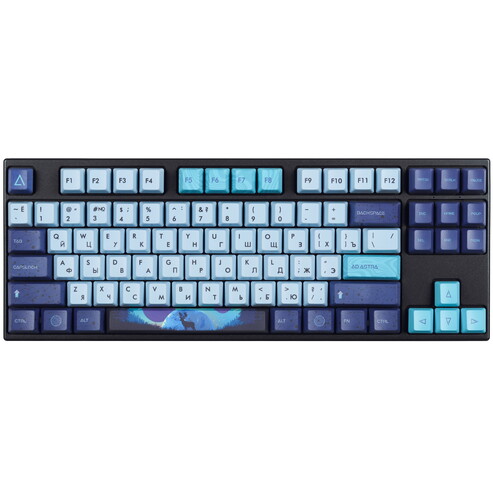 Купить Клавиатура проводная Varmilo VPM87 Aurora  5486666. Характеристики, отзывы и цены в Донецке