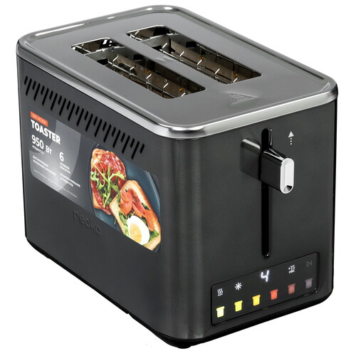 Купить Тостер Reoka RKT-MD956 серый  9137084. Характеристики, отзывы и цены в Донецке