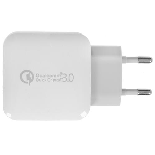 Купить Сетевое зарядное устройство Red Line NQC-4 белый  5029489. Характеристики, отзывы и цены в Донецке