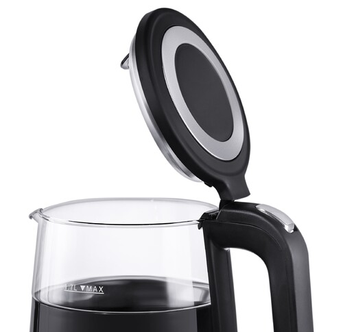 Купить Электрочайник Korting KWK 0907 G черный  9167821. Характеристики, отзывы и цены в Донецке