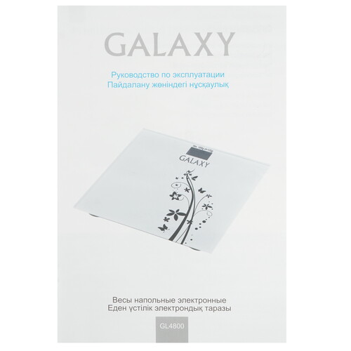 Купить Весы Galaxy GL 4800 белый  8108335. Характеристики, отзывы и цены в Донецке