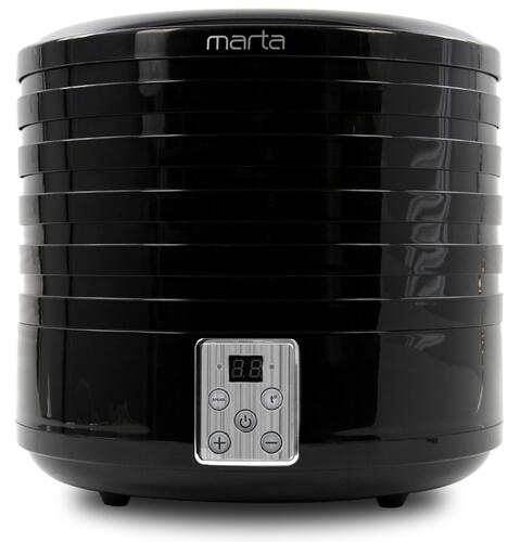 Купить Сушилка для овощей и фруктов MARTA MT-1870 черный  8195703. Характеристики, отзывы и цены в Донецке