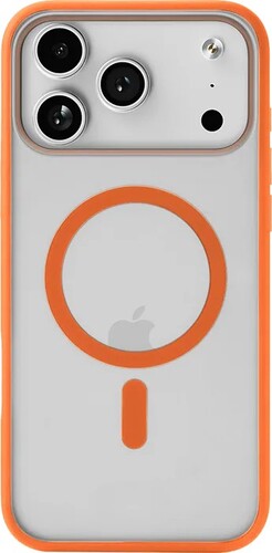 Купить Накладка  uBear Cloud Mag Case для Apple iPhone 17 Pro оранжевый/прозрачный  5639946. Характеристики, отзывы и цены в Донецке