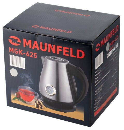 Купить Электрочайник MAUNFELD MGK-625BG бежевый  5323647. Характеристики, отзывы и цены в Донецке
