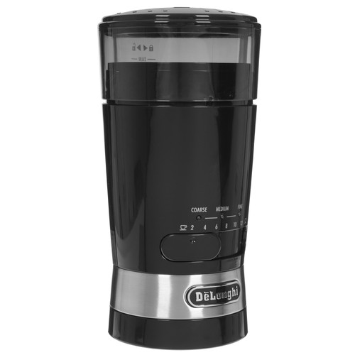 Купить Кофемолка электрическая Delonghi KG 210 черный  5071880. Характеристики, отзывы и цены в Донецке